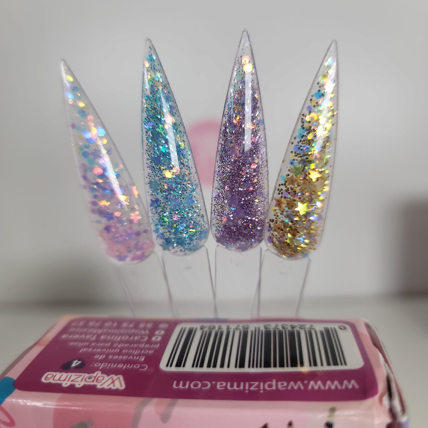 girly acrylic collection 4pcs
