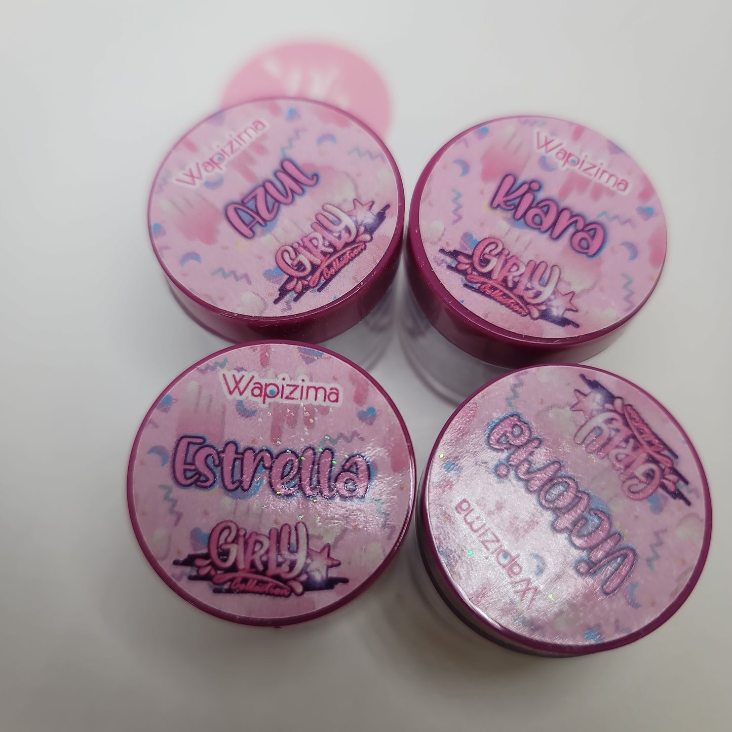 girly acrylic collection 4pcs