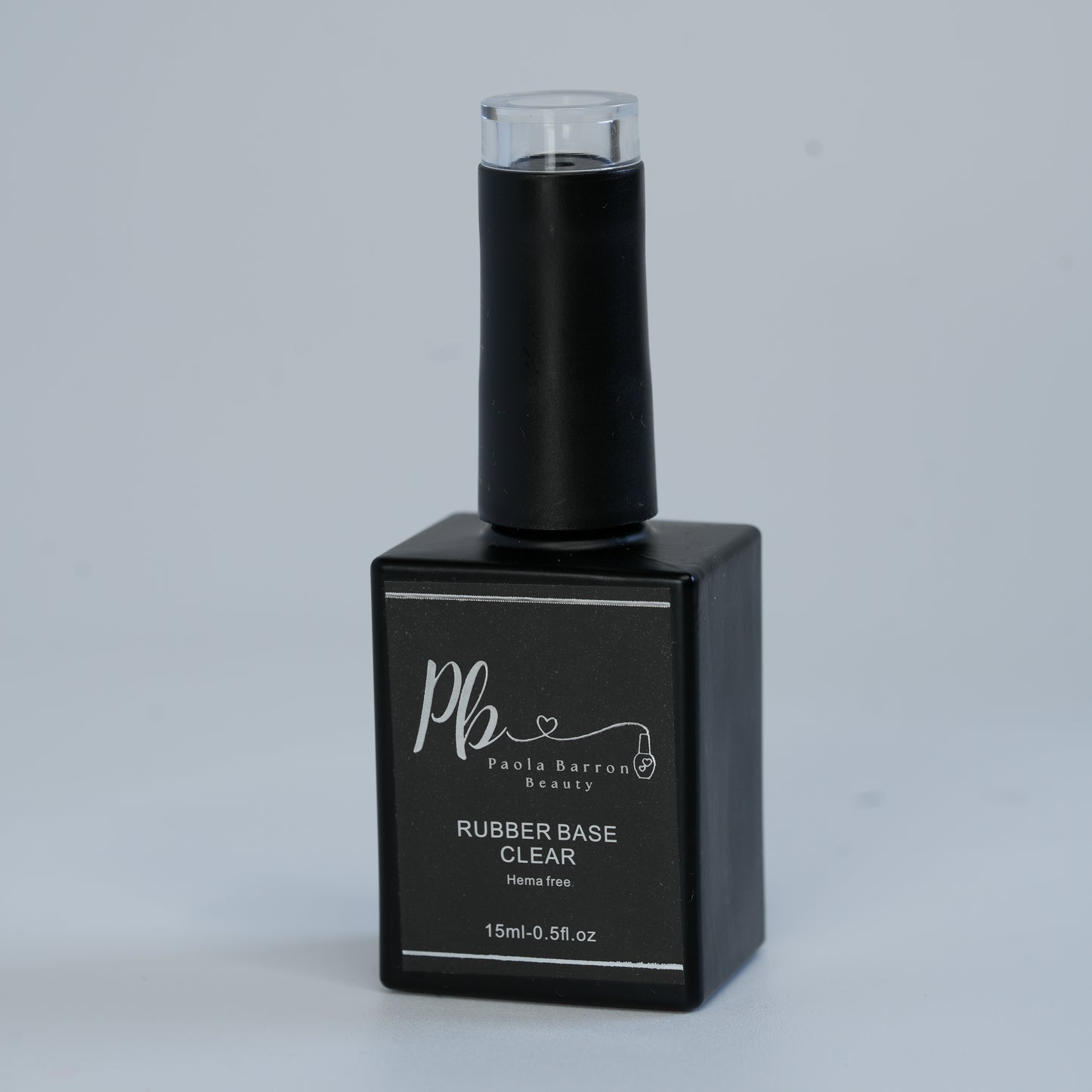 Rubber base hema free clear