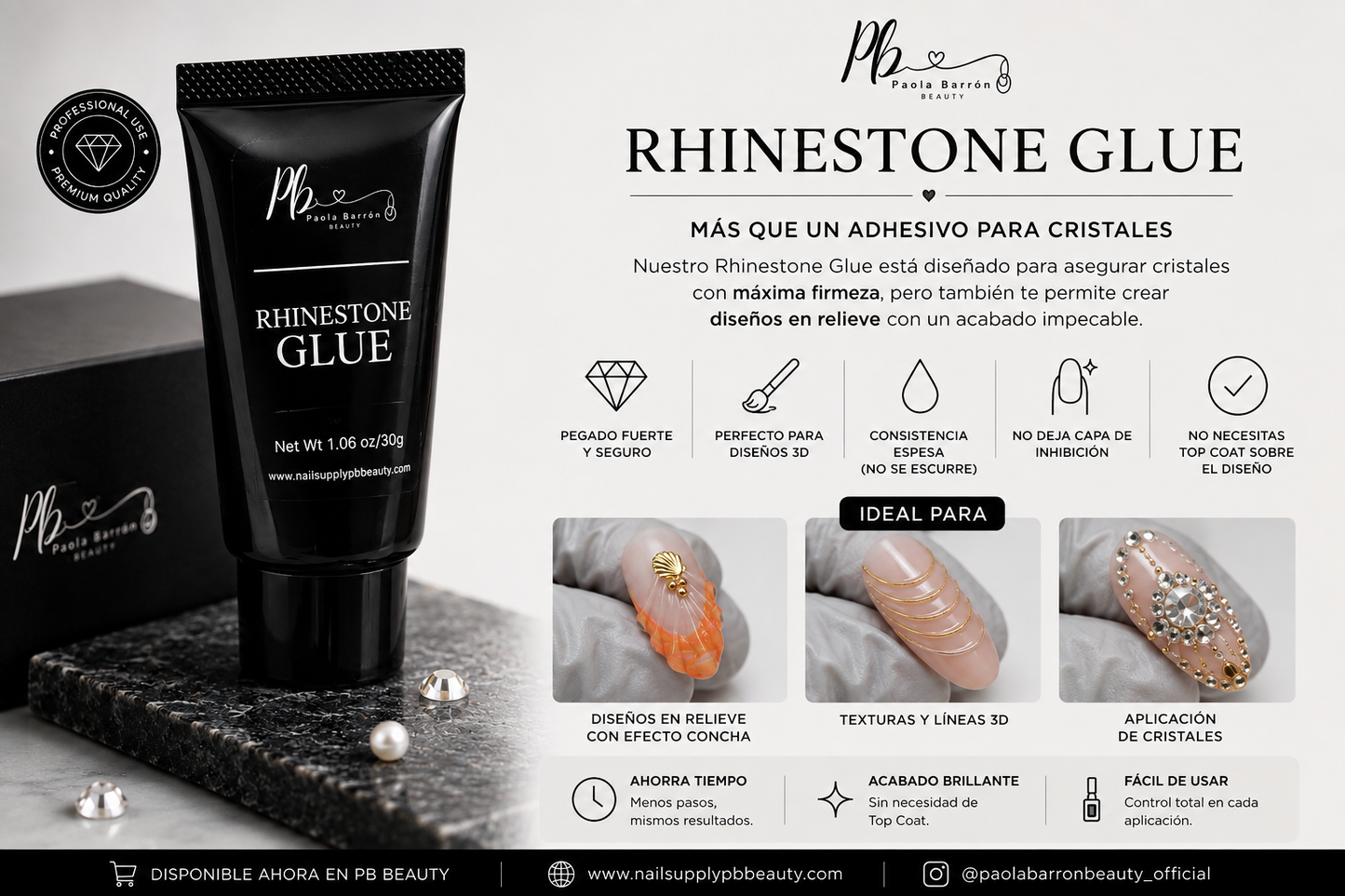 RHINESTONE GLUE GEL