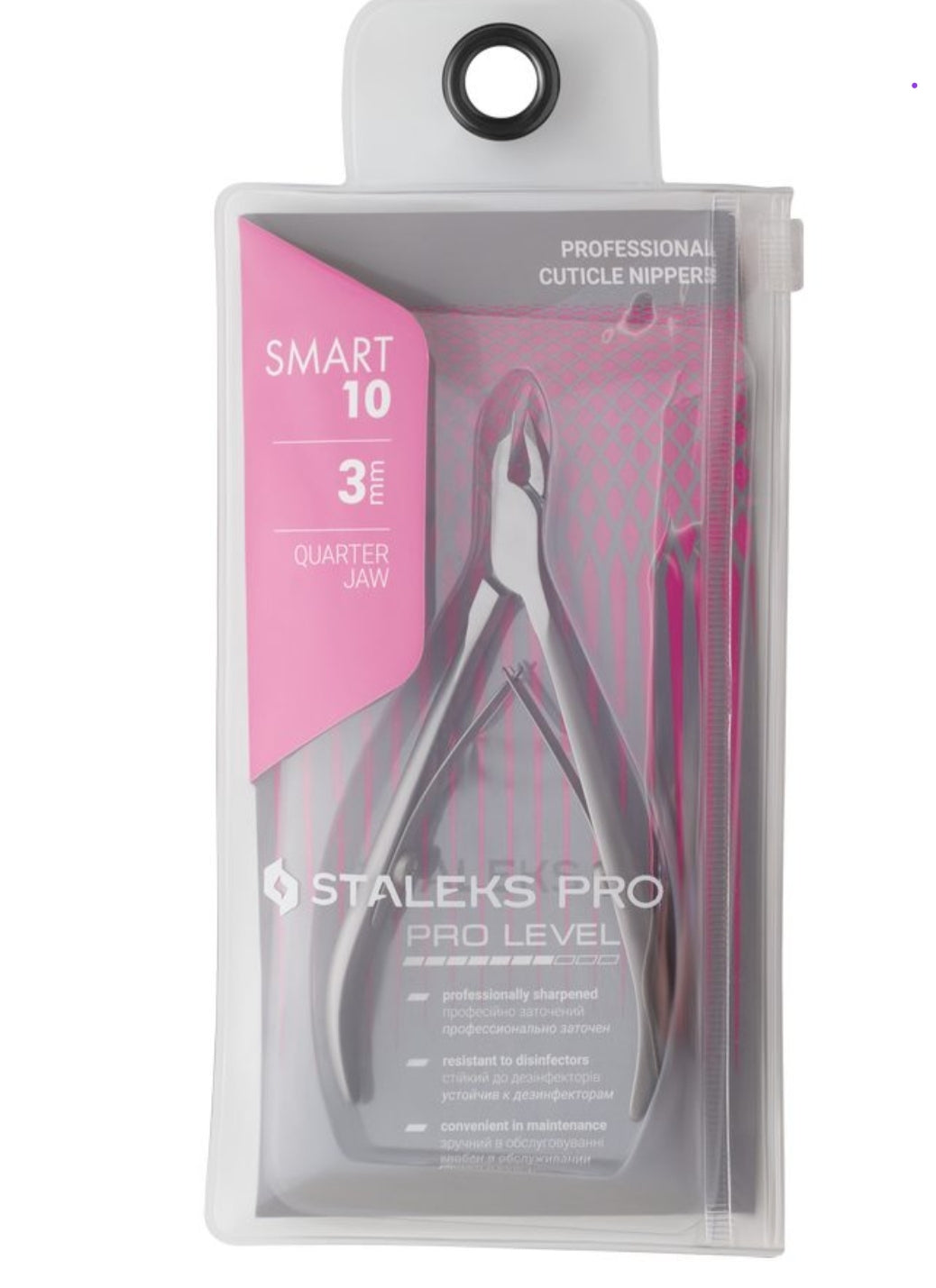 Smart 10/3mm cuticle nipper quarter jaw