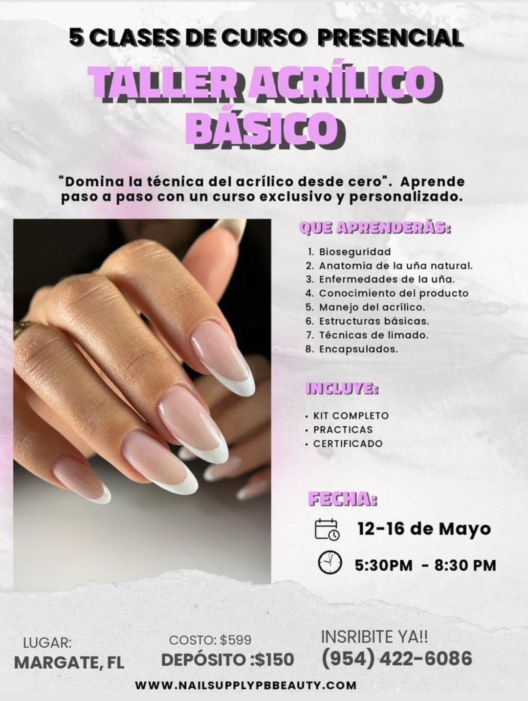 CURSO ACRILICO BASICO
