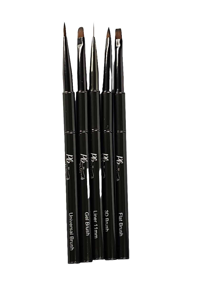 Gel brush kit 5pcs
