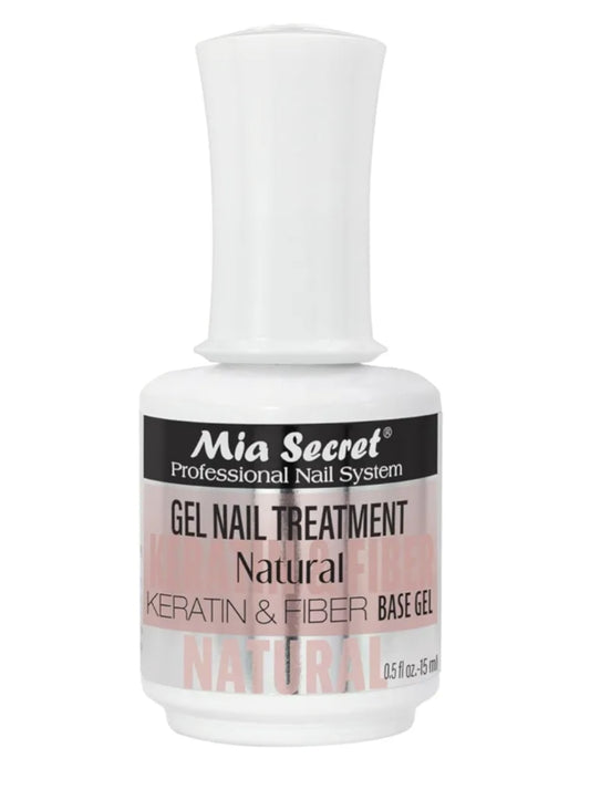 Keeatine and fiber base gel