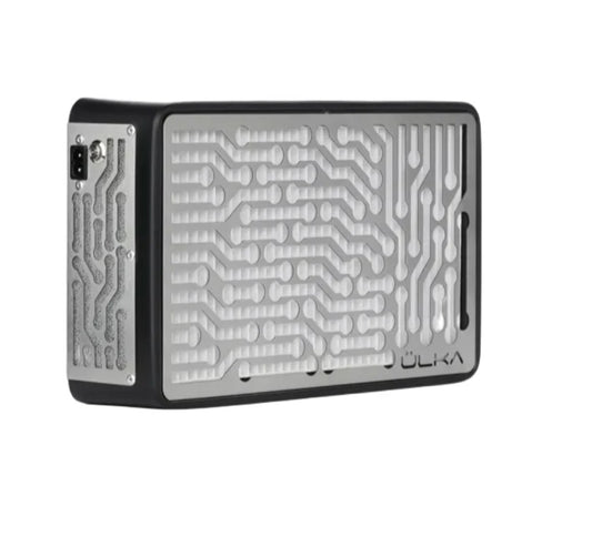 Ulka nano black with silver grill