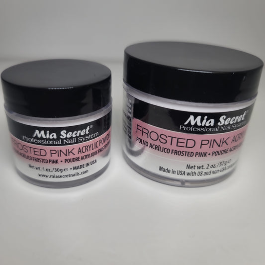 FROSTED PINK ACRYLIC POWDER