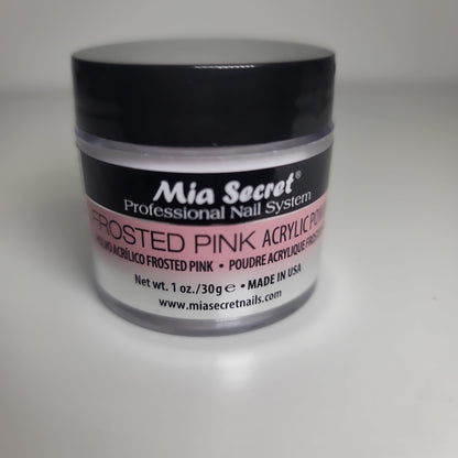 FROSTED PINK ACRYLIC POWDER