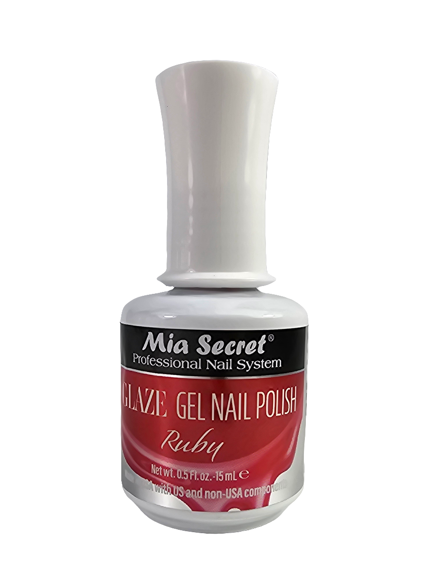 Glaze gel nail polish