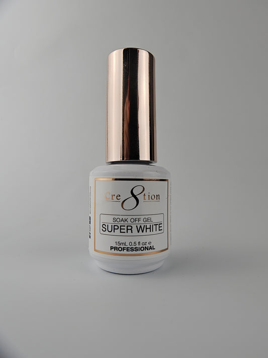 super white gel polish 15ml