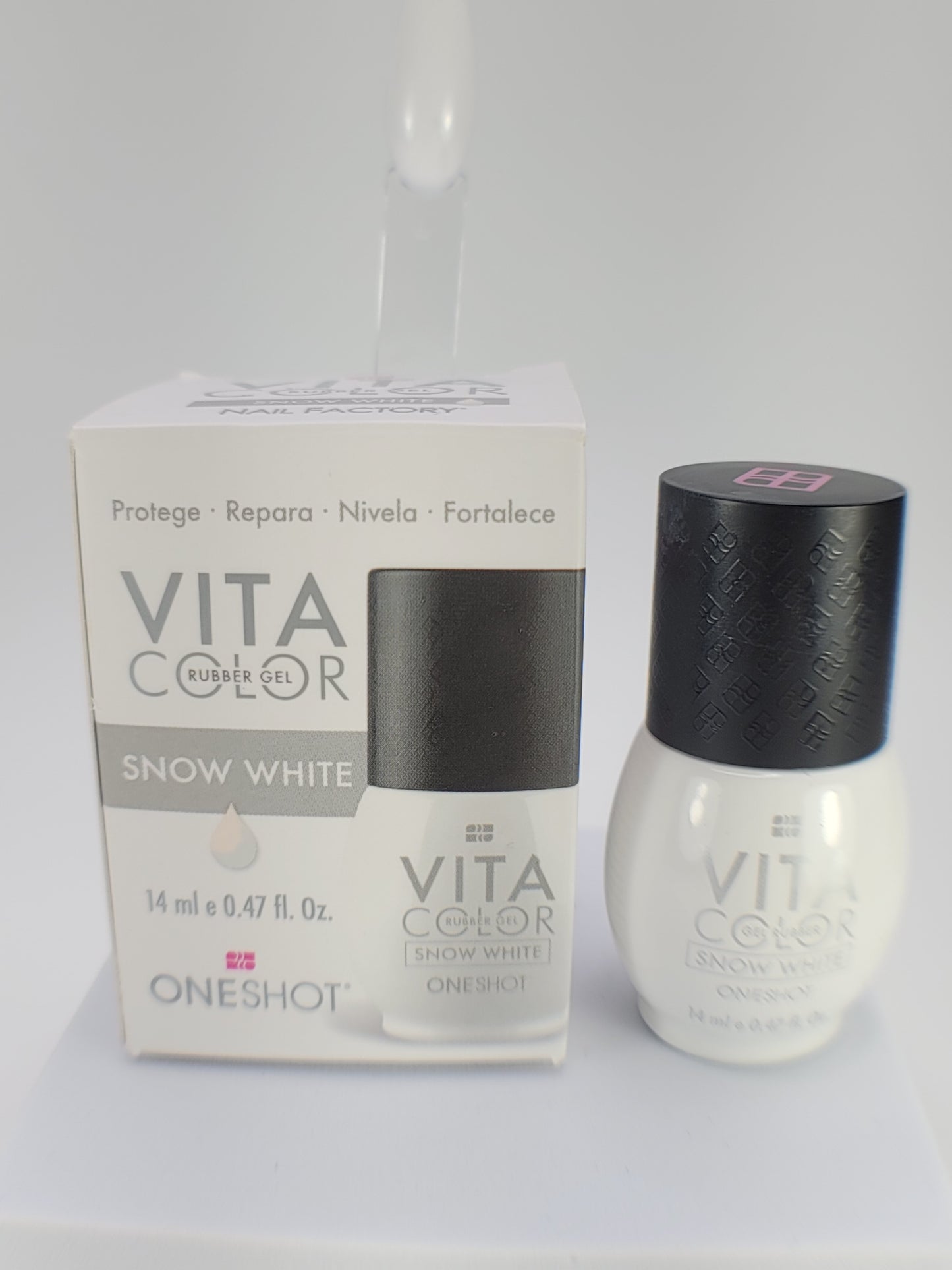 rubber base snow white 14ml