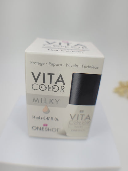 rubber base milky white 14ml