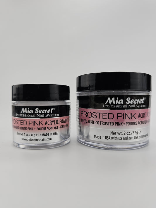 FROSTED PINK ACRYLIC POWDER