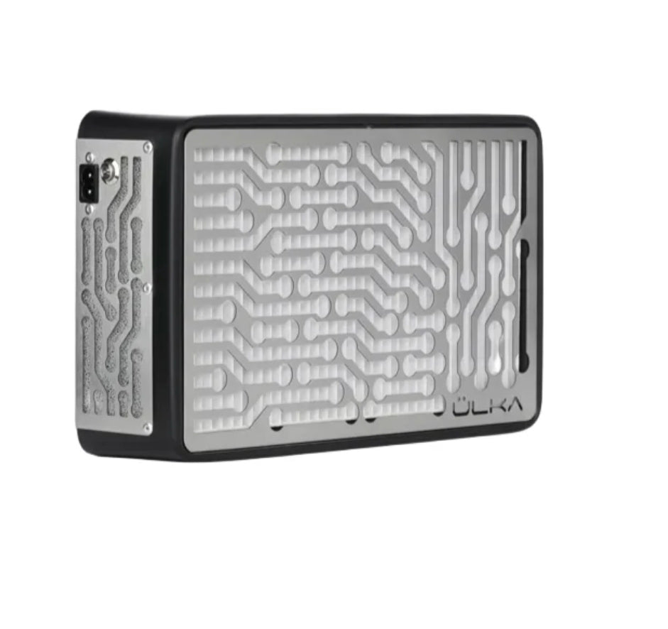 Ulka nano black with silver grill