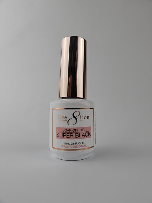 super black gel polish 15ml